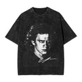 Washed T Shirt Anakin Skywalker Hip Hop Fashion T-Shirt High Street Streetwear 100% Cotton Summer Tops Tee Shirt for Men Women