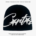 American Street Leopard Print Jacquard Letters Star Knitted Hats Warm Camo Men Women Fashion Personal Versatile Beanies Hip-Hop